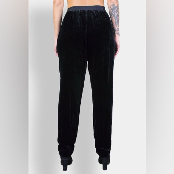 Ulla Johnson Monique Pants – Noir Velvet - Picture 2 of 8